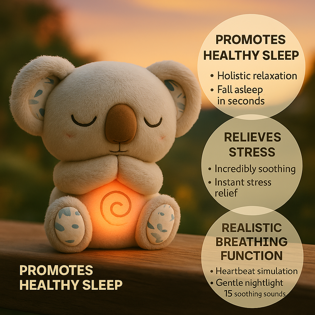 Breathing Koala plush