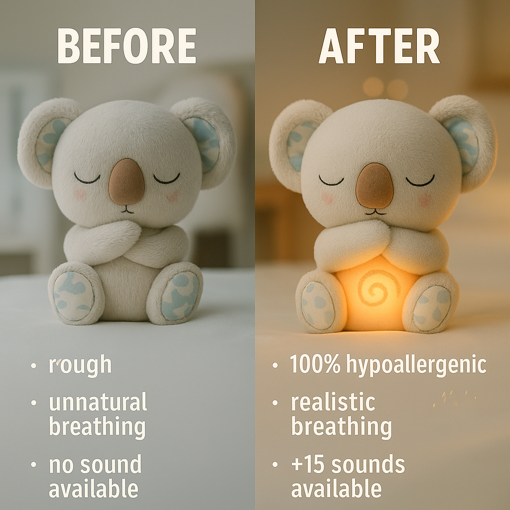Breathing Koala plush