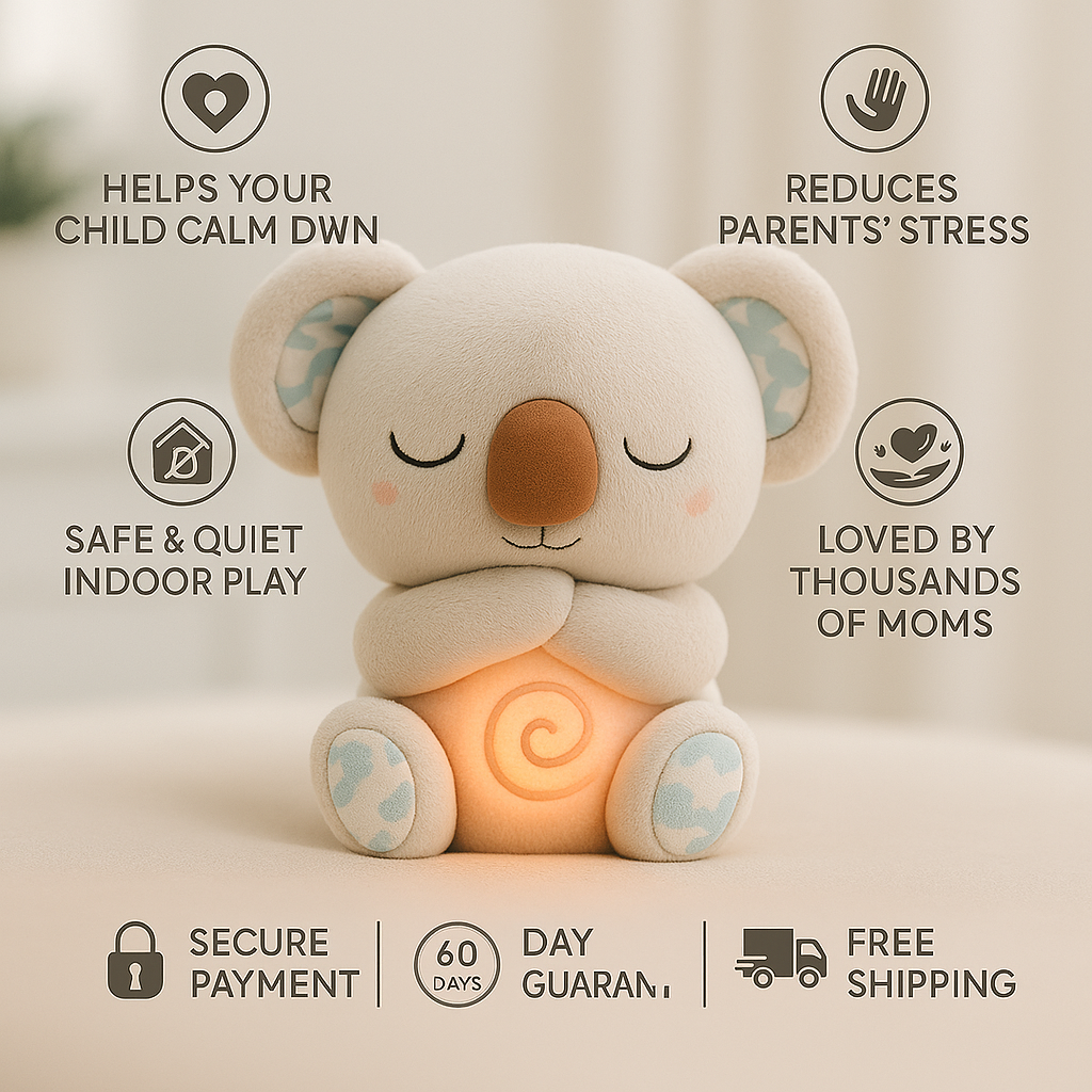 Breathing Koala plush