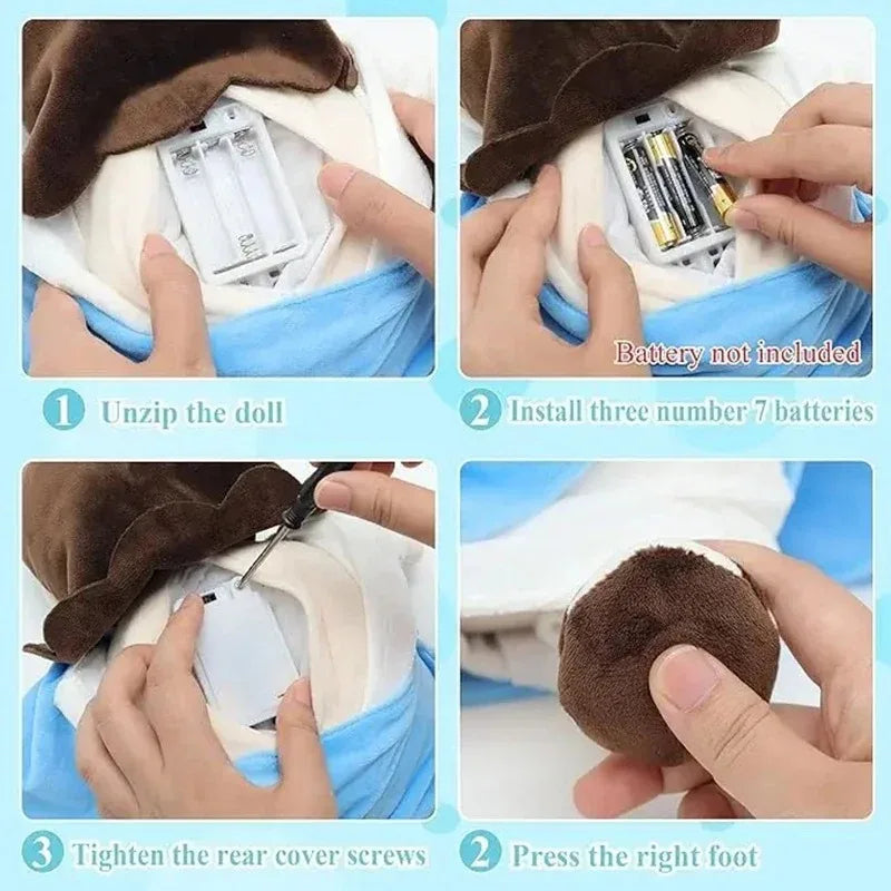 Breathing Jesus plush
