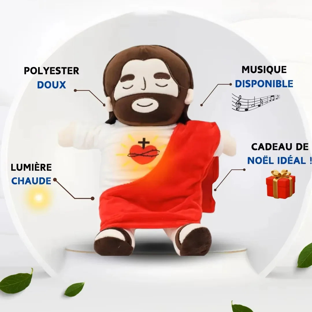 Breathing Jesus plush